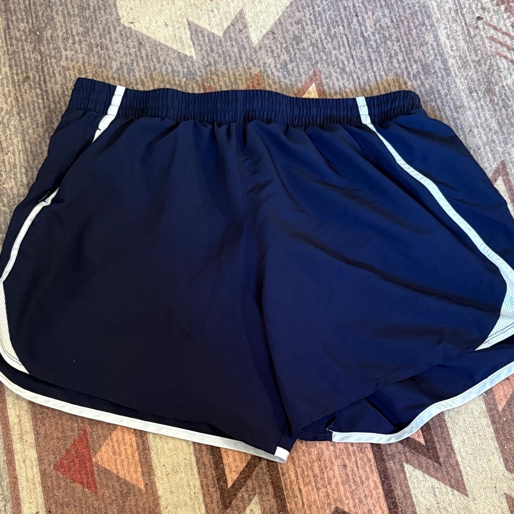 Under Armour Women's Navy Blue Athletic Shorts